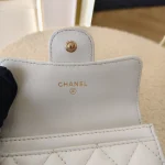 Chanel, Classic Flap Card Holder, , Gray, Very Very  Good - Image 13