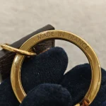 Louis Vuitton,  Louis Vuitton x NBA Letters Tab Key Holder & Bag Charm, , Brown, Very Very  Good - Image 6