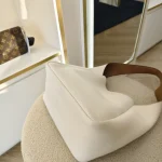 Prada, Vitello Daino Bucket Bag, , White, Very Good - Image 8