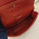 Chanel, Chanel Classic Flap, 10", Orange, Very Good - Image 16