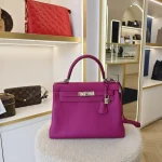 Hermes, Kelly, 28, Pink, Very Very  Good - 图片 2