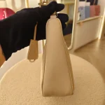 Prada, Re-Edition 2005 Re-Nylon, Mini, Beige, Like New - Image 5