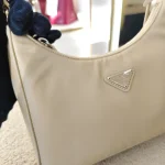 Prada, Re-Edition 2005 Re-Nylon, Mini, Beige, Like New - Image 12