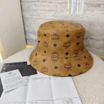 MCM, Visetos Bucket Hat, , Brown, Like New - Image 2