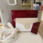 Gucci, GG Marmont WOC, , White, New - Image 4