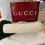 Gucci, GG Marmont WOC, , White, New - Image 20