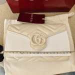 Gucci, GG Marmont WOC, , White, New - Image 22