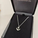 Tiffany & Co, Anchor Pendant, Mini, White Gold, Very Very  Good - Image 7