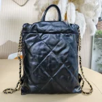Chanel, 22 Backpack, Small, Black, Used Once - Image 5