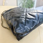 Chanel, 22 Backpack, Small, Black, Used Once - Image 10