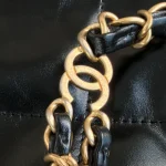 Chanel, 22 Backpack, Small, Black, Used Once - Image 23