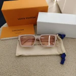 Louis Vuitton, 1.1 Millionaires Sunglasses, , Pink, Very Very  Good - Image 2
