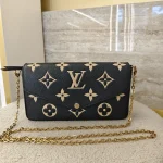 Louis Vuitton, Félicie Pochette, , Black, Very Good - Image 3