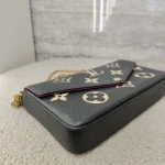 Louis Vuitton, Félicie Pochette, , Black, Very Good - Image 8