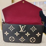 Louis Vuitton, Félicie Pochette, , Black, Very Good - Image 10