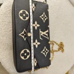 Louis Vuitton, Félicie Pochette, , Black, Very Good - Image 21