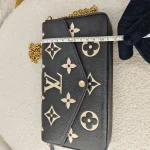 Louis Vuitton, Félicie Pochette, , Black, Very Good - Image 22
