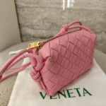 Bottega Veneta, Mini Loop Crossbody Bag, Mini, Pink, Very Very  Good - 图片 5
