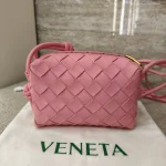 Bottega Veneta, Mini Loop Crossbody Bag, Mini, Pink, Very Very  Good - 图片 7