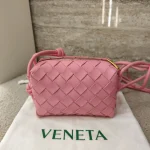 Bottega Veneta, Mini Loop Crossbody Bag, Mini, Pink, Very Very  Good - 图片 8