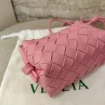 Bottega Veneta, Mini Loop Crossbody Bag, Mini, Pink, Very Very  Good - 图片 11