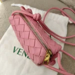 Bottega Veneta, Mini Loop Crossbody Bag, Mini, Pink, Very Very  Good - 图片 12