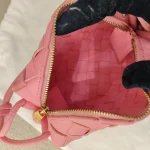 Bottega Veneta, Mini Loop Crossbody Bag, Mini, Pink, Very Very  Good - 图片 13