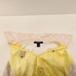 Louis Vuitton, Fil Coupé Monogram Shirt Dress , 36, Yellow, Like New - Image 6
