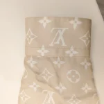 Louis Vuitton, Fil Coupé Monogram Shirt Dress , 36, Yellow, Like New - Image 8