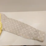 Louis Vuitton, Fil Coupé Monogram Shirt Dress , 36, Yellow, Like New - Image 9