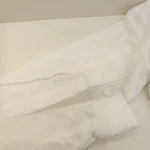 Louis Vuitton, Poplin Monogram Shirt Dress, 34, White, Like New - Image 10