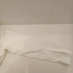 Louis Vuitton, Poplin Monogram Shirt Dress, 34, White, Like New - Image 12