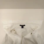Louis Vuitton, Poplin Monogram Shirt Dress, 34, White, Like New - Image 13