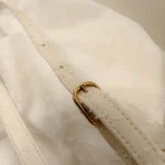 Louis Vuitton, Poplin Monogram Shirt Dress, 34, White, Like New - Image 17