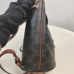 Celine, Folco Backpack, Mini, Brown, Very Very  Good - Image 5