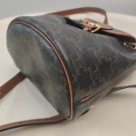 Celine, Folco Backpack, Mini, Brown, Very Very  Good - Image 6