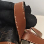 Celine, Folco Backpack, Mini, Brown, Very Very  Good - Image 9