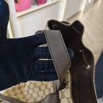 Gucci, Drawstring Bagpack, , Beige, Like New - Image 13