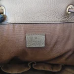 Gucci, Drawstring Bagpack, , Beige, Like New - Image 17