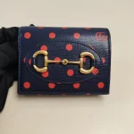Gucci, Horsebit 1955 Wallet with Chain, , Blue, Very Good - Image 9