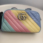 Gucci, Marmont Small Camera Bag, 24, Pastel Multicolour, Very Good - 图片 3