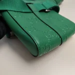 Gucci, Embossed Belt Bag, , Green, Very Very  Good - Image 8