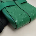 Gucci, Embossed Belt Bag, , Green, Very Very  Good - Image 14