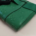 Gucci, Embossed Belt Bag, , Green, Very Very  Good - Image 15