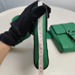 Gucci, Embossed Belt Bag, , Green, Very Very  Good - Image 17