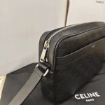 Celine, [Celine] Horizontal Messenger Bag , , Black, Like new - 图片 6