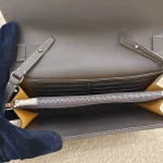 Goyard, Varenne Continental Wallet, , Gray, Used Once - Image 9