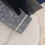 Goyard, Varenne Continental Wallet, , Gray, Used Once - Image 13