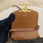 Celine, Vertical Mobile Phone Pouch, , Brown, Very Very  Good - 图片 7