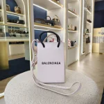 Balenciaga, Shopping Phone Holder Bag , , Pink, Very Very  Good - 图片 2